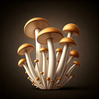wild mushroom cluster