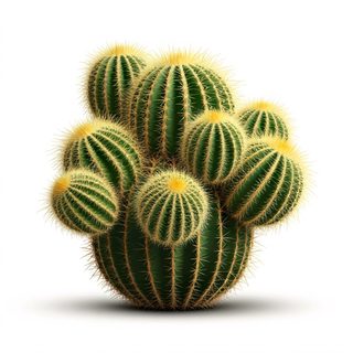 clustered golden cactus