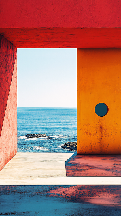 Coastal Abstract Architecture
