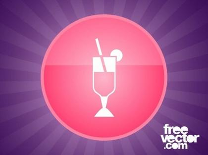 Cocktail Icon Free Vector