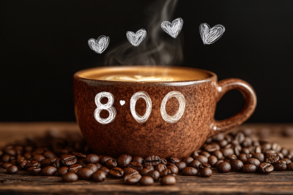 Coffee Cup At Eight