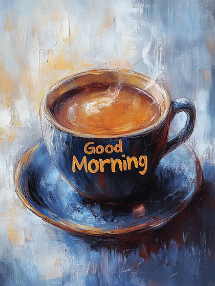 Coffee Cup Painting