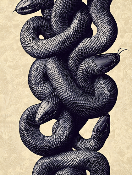 Coiled Snakes