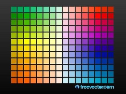 Color Grid Free Vector