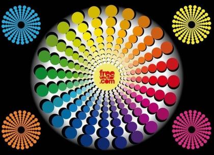 Color Wheel Free Vector