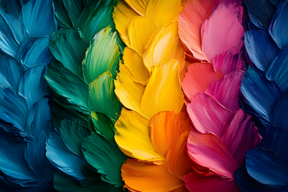Colorful Abstract Brushstrokes
