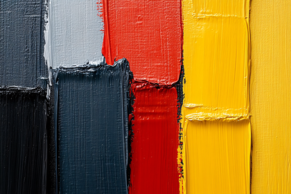Colorful Abstract Brushstrokes Texture