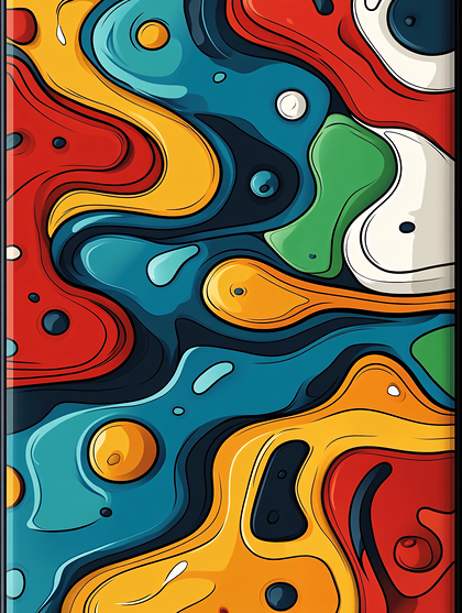 Colorful Abstract Composition