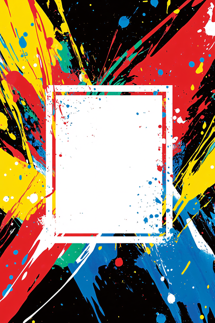 Colorful Abstract Splash