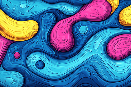 Colorful Abstract Swirls