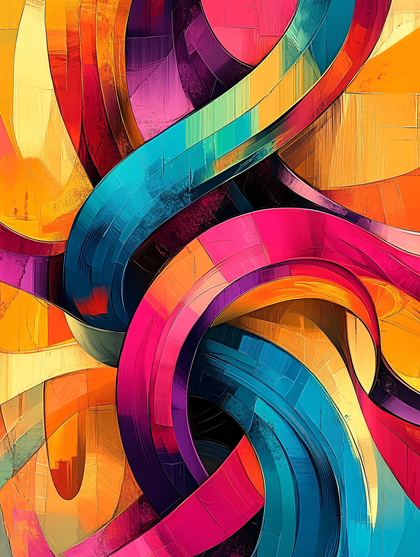 Colorful Abstract Swirls