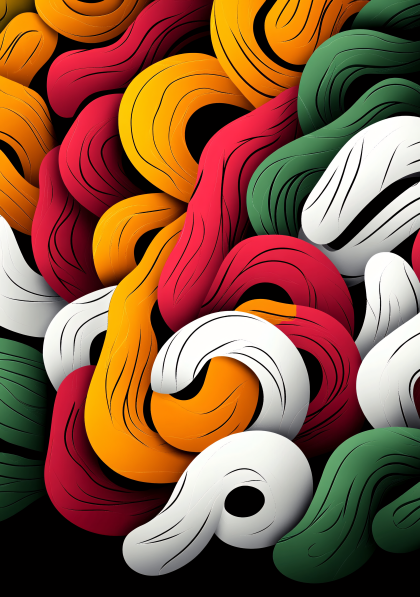Colorful Abstract Swirls