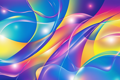 Colorful Abstract Wave Design