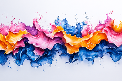 Colorful Abstract Waves