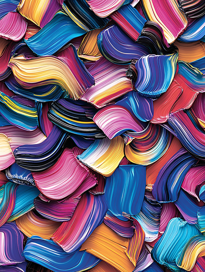 Colorful Brushstrokes