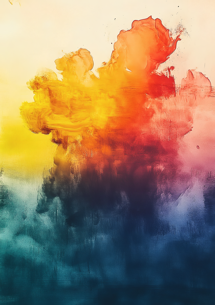 Colorful Cloud Burst