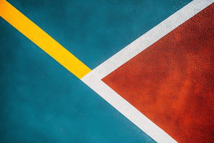 Colorful Court Marking