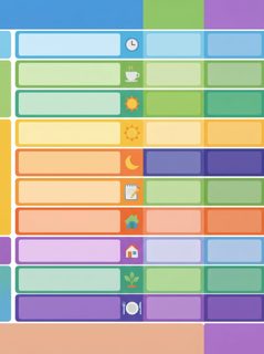 Colorful Daily Planner