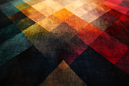 Colorful Diamond Pattern