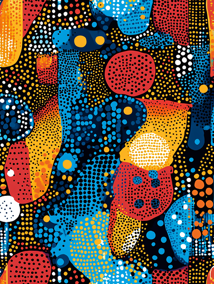 Colorful Dotted Abstract