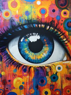 Colorful Eye Art