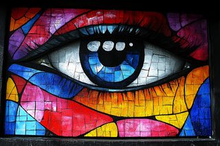 Colorful Eye Painting