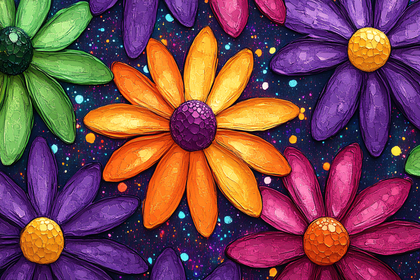 Colorful Floral Pattern