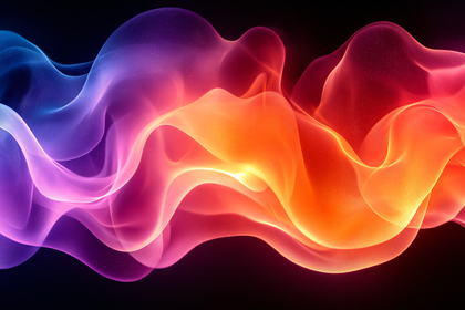Colorful Flowing Smoke