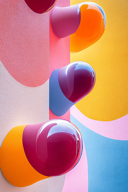 Colorful Geometric Wall Decor