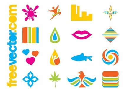 Colorful Icons Pack Free Vector