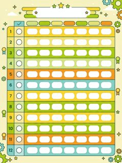kids chore chart