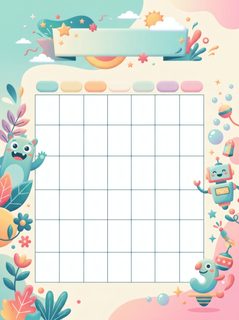 kids weekly planner