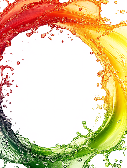 Colorful Liquid Splash