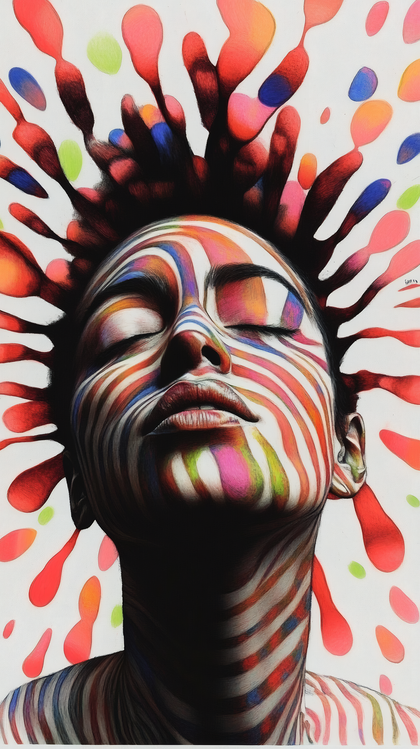 Colorful Mindscape Portrait
