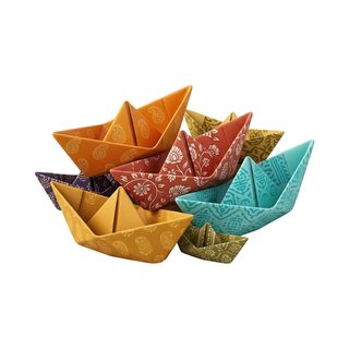 paper boats stack