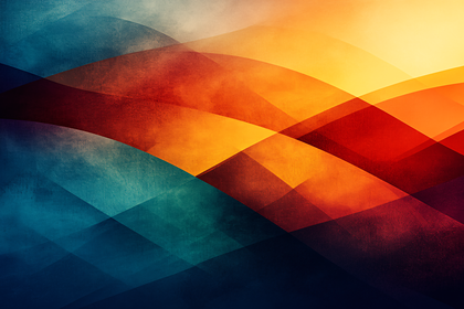 Colorful Overlapping Shapes