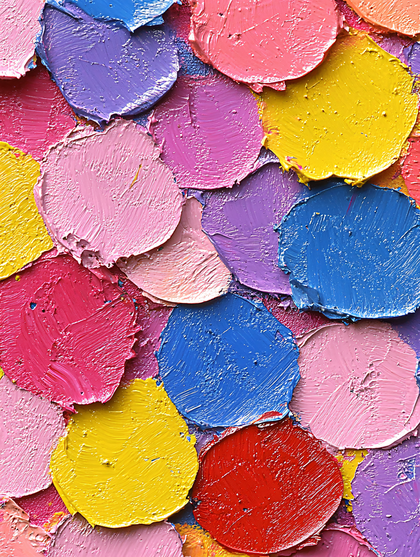 Colorful Paint Palette