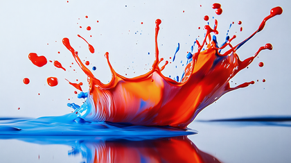Colorful Paint Splash