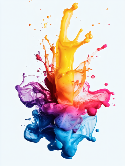 Colorful Paint Splash