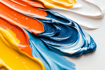Colorful Paint Strokes
