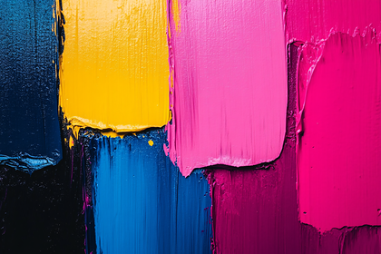 Colorful Paint Strokes