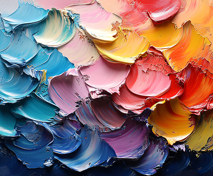 Colorful Paint Strokes