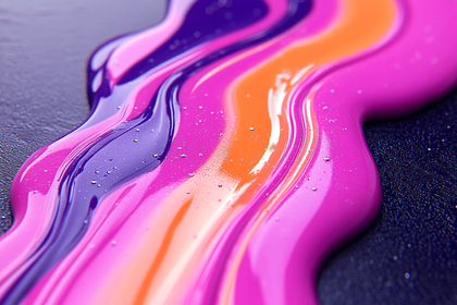 Colorful Paint Swirl