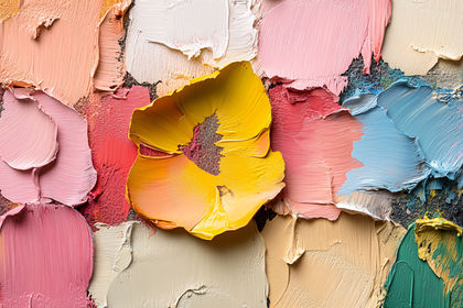 Colorful Palette Strokes