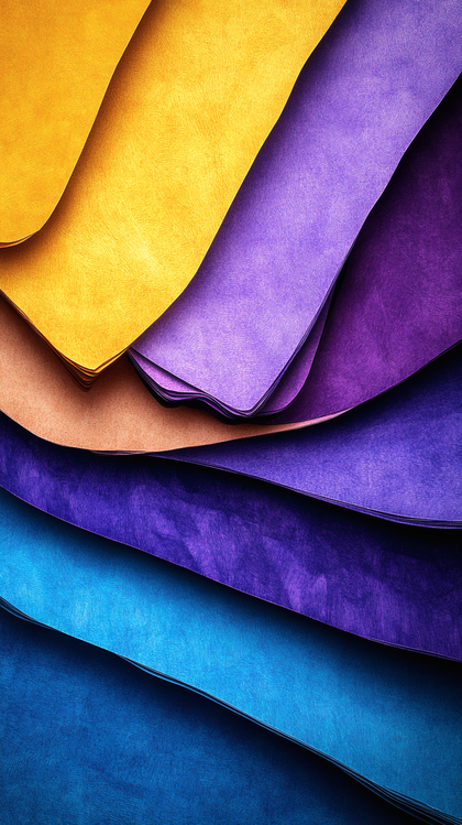 Colorful Paper Waves