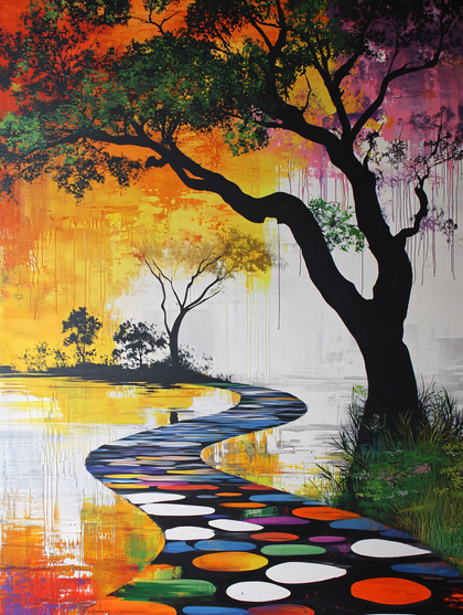 4 Colorful Pathway | Free Vectors, Photos, Artwork Images | 123Freevectors