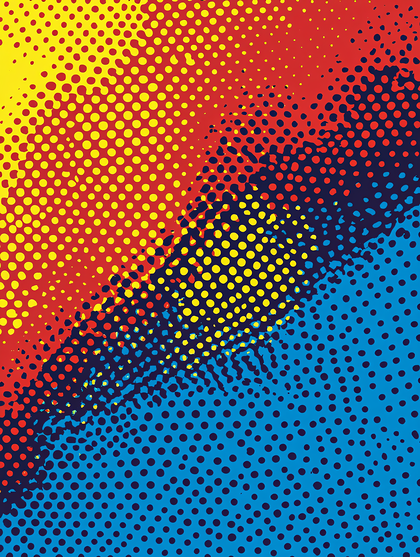 Colorful Pop Art Dots