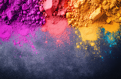 Colorful Powder Explosion