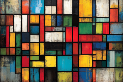 Colorful Rectangular Abstract
