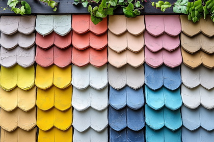 Colorful Roof Tiles